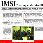 IMSI Treating male infertility 'Bloom IVF' is now available at Lilavati Hospital IVF Centre Mumbai
